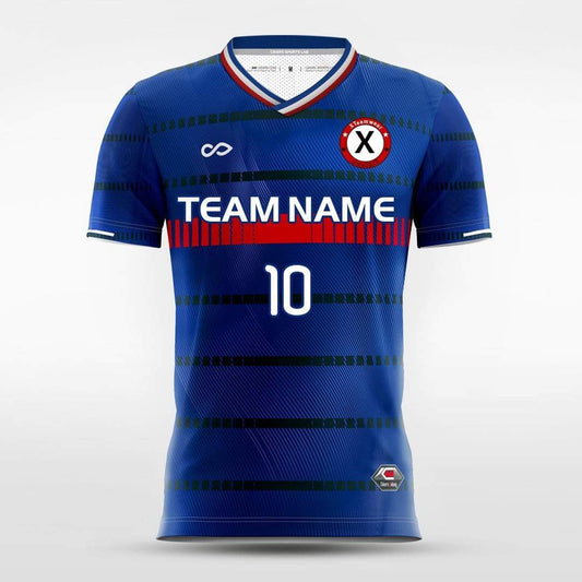 Team France Customized Men's Soccer Jersey