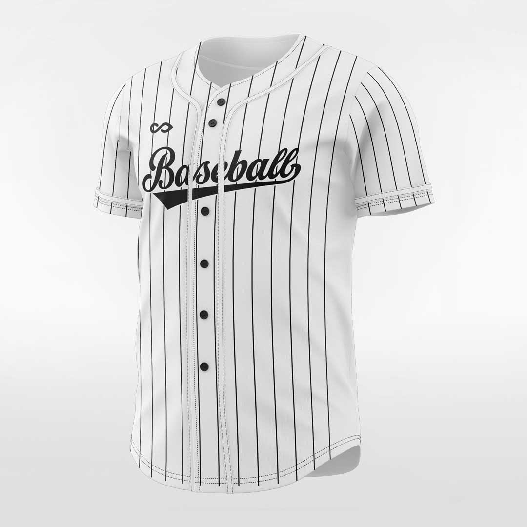 Fence - Customized Men's Sublimated Button Down Baseball Jersey