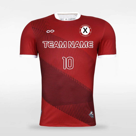 Infinity Race Customized Men's Soccer Jersey