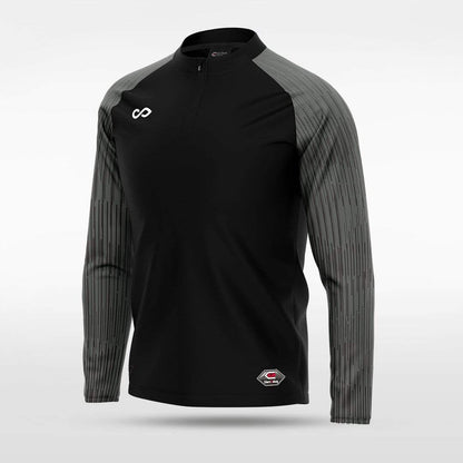 Black Embrace Orbit Custom 1/4 Zip Top