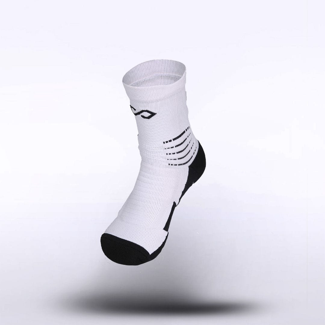 Ascend Adult Socks White