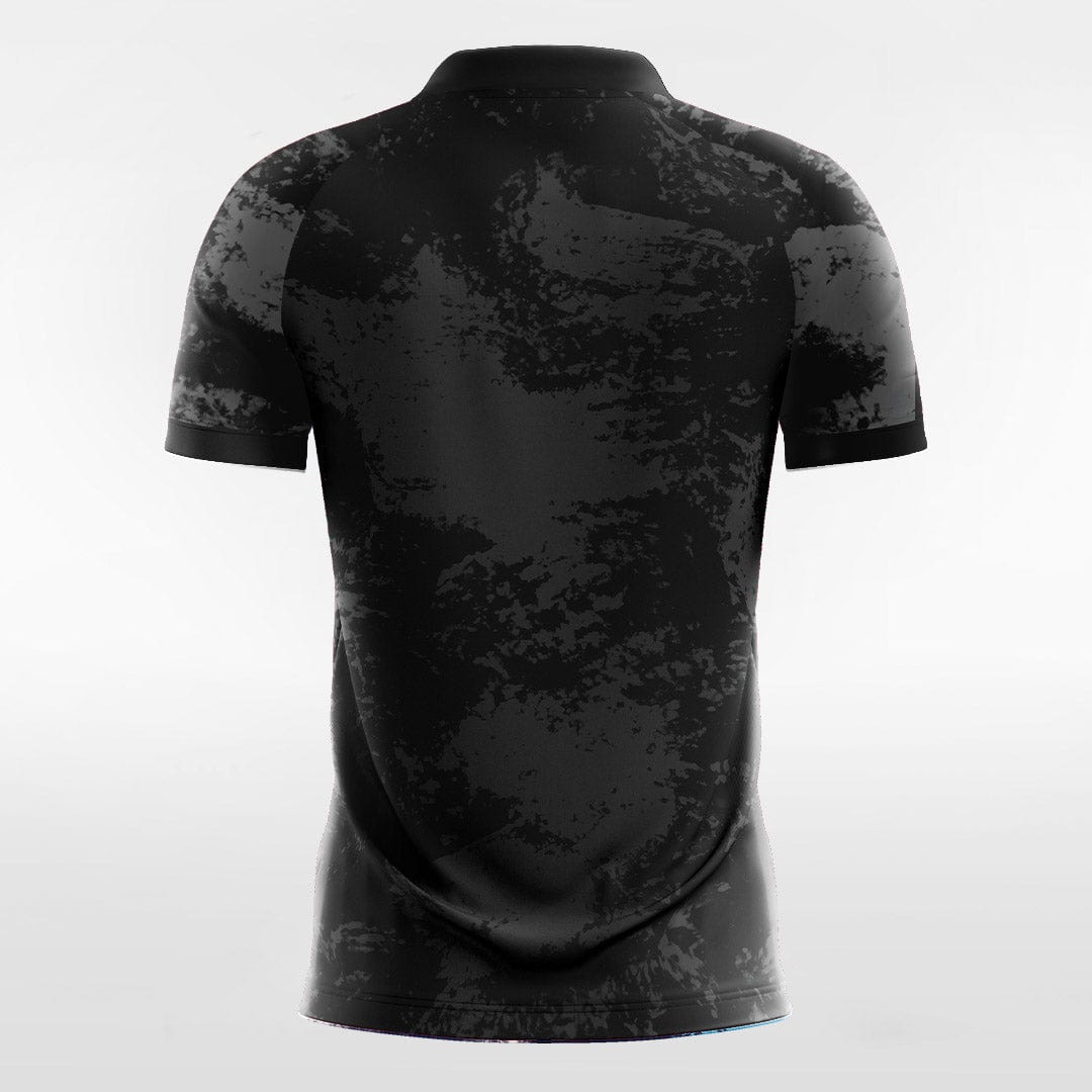 Custom Black Men's Sublimated Soccer Jersey