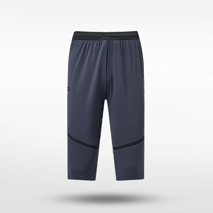 Grey Custom Falcon Adult Shorts