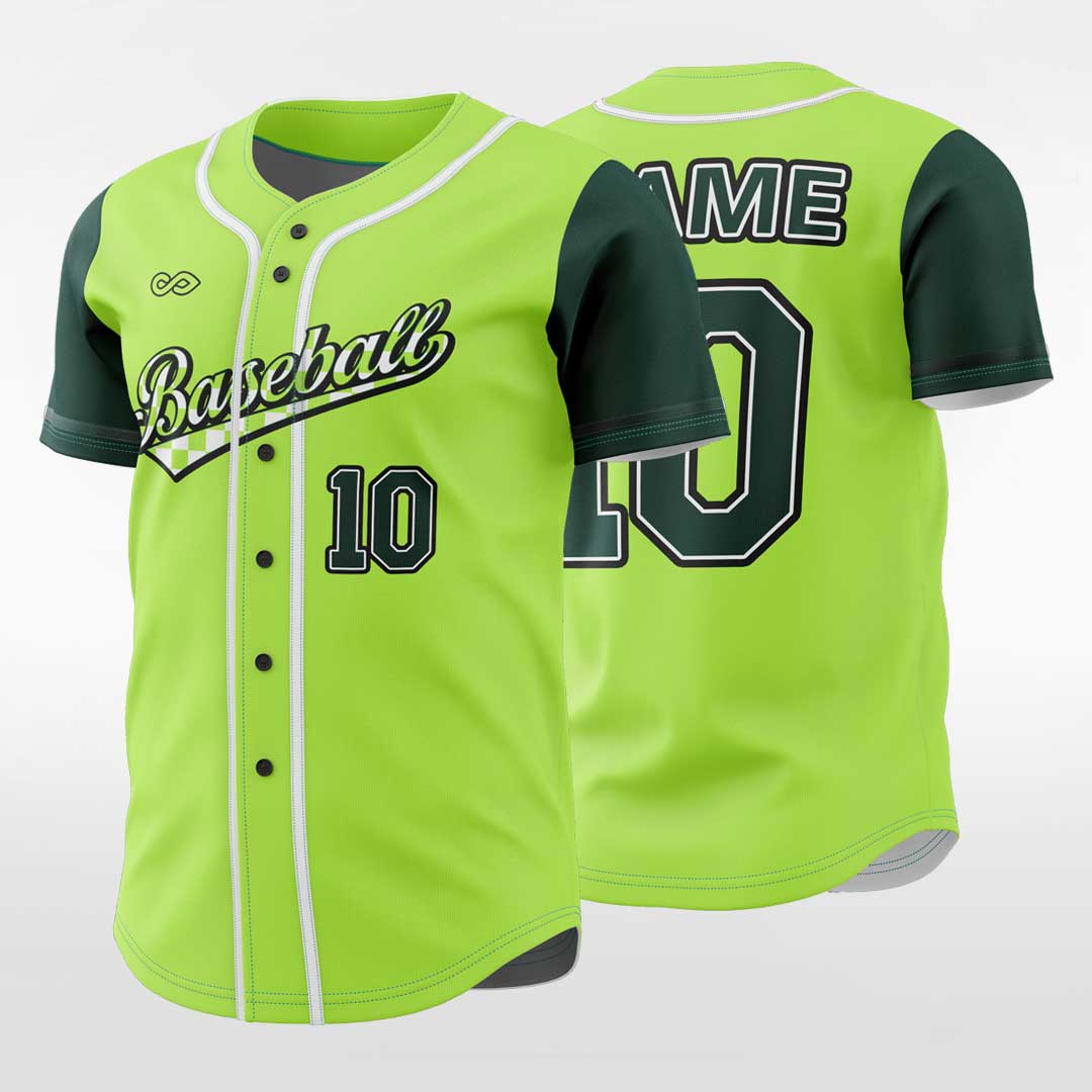 Mosaic - Customized Men's Sublimated Button Down Baseball Jersey