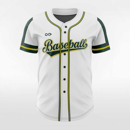 Moss - Customized Men's Sublimated Button Down Baseball Jersey