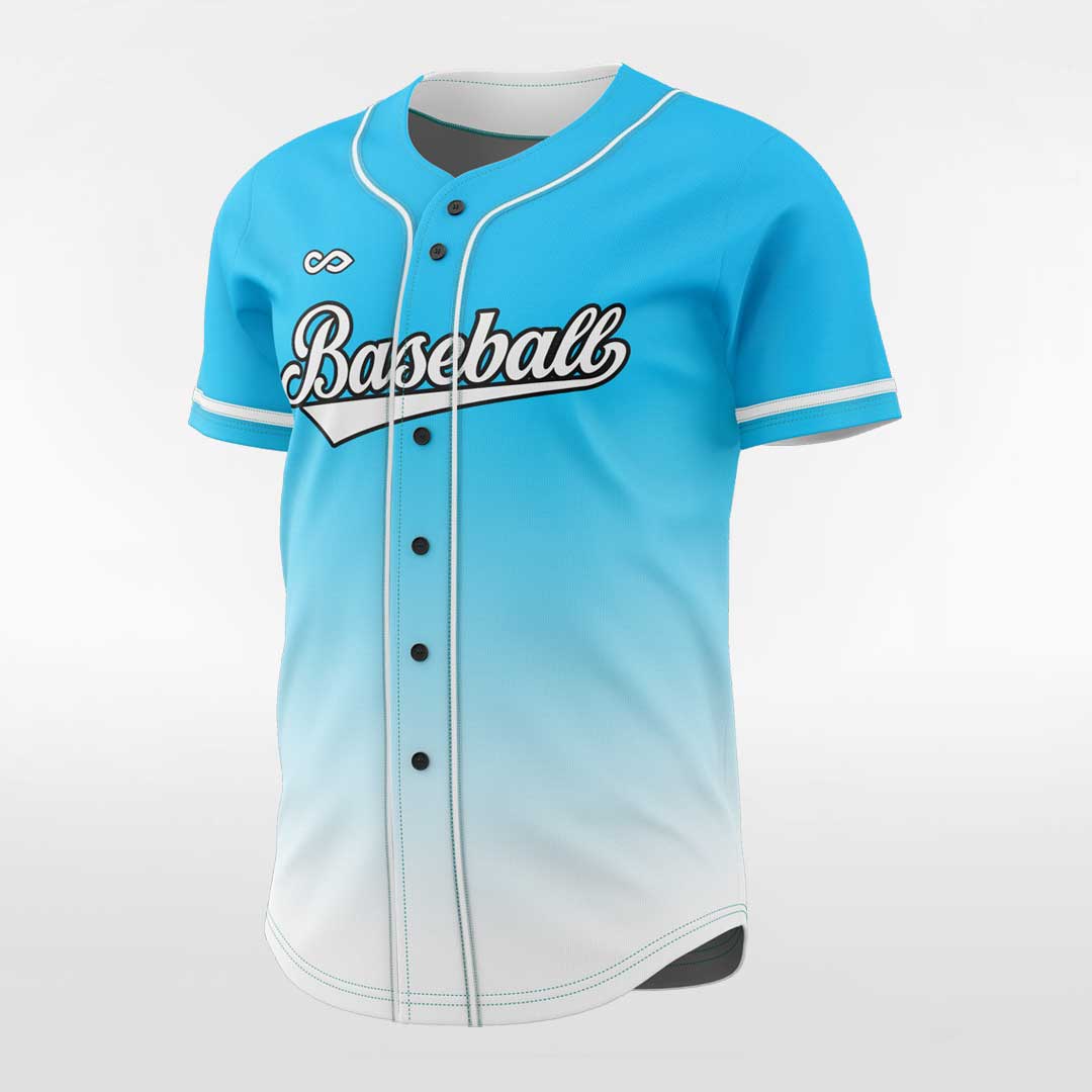 Precipitate - Customized Men's Sublimated Button Down Baseball Jersey