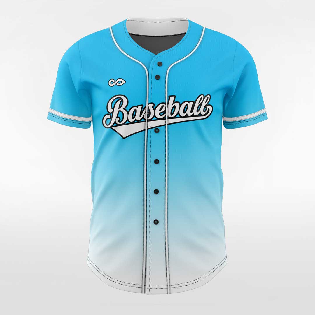 Precipitate - Customized Men's Sublimated Button Down Baseball Jersey