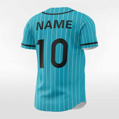 Fence - Customized Men's Sublimated Button Down Baseball Jersey