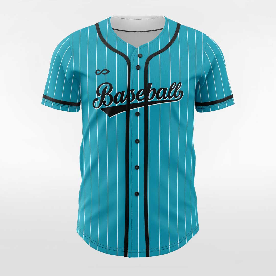 Fence - Customized Men's Sublimated Button Down Baseball Jersey