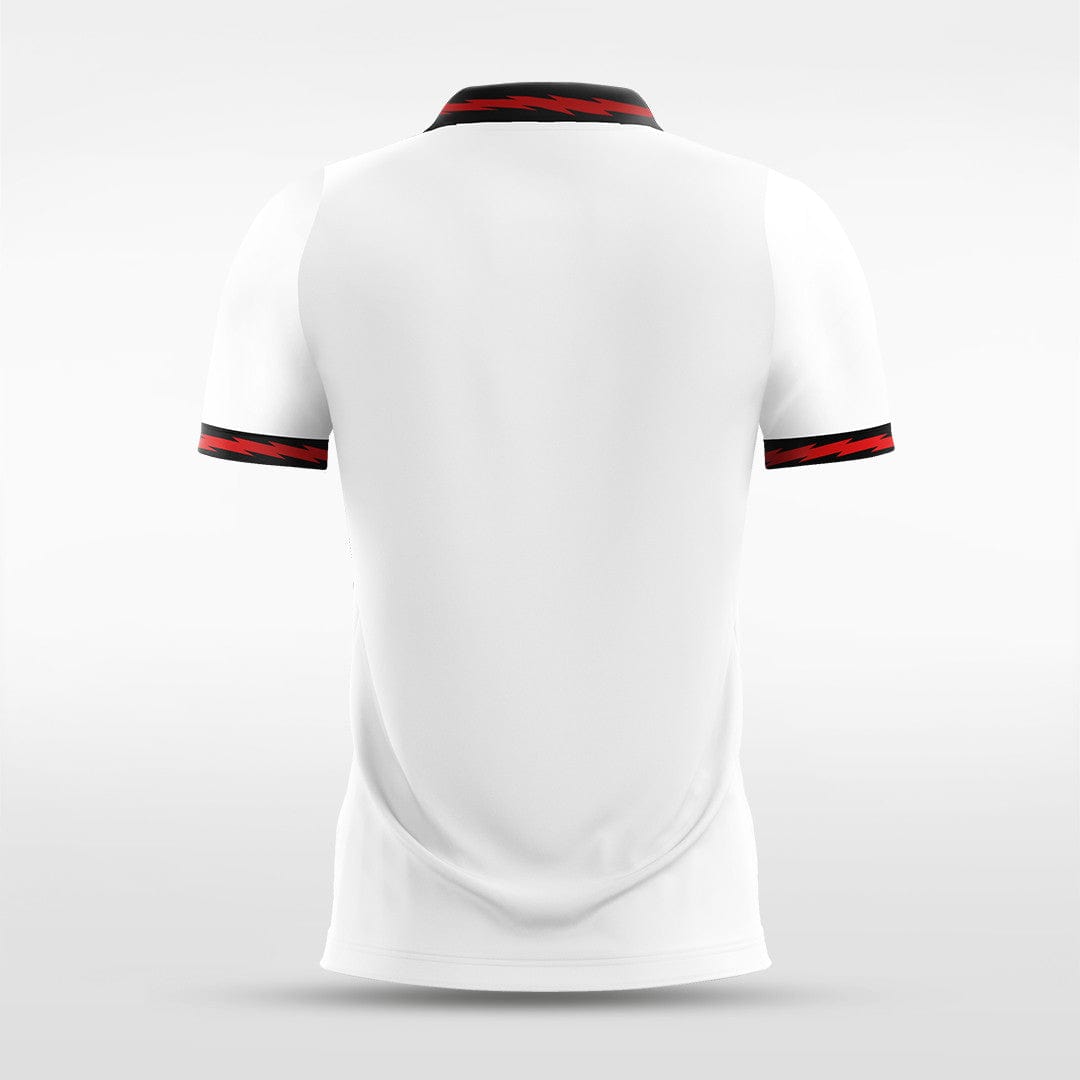 Custom White Men's Sublimated Soccer Jersey