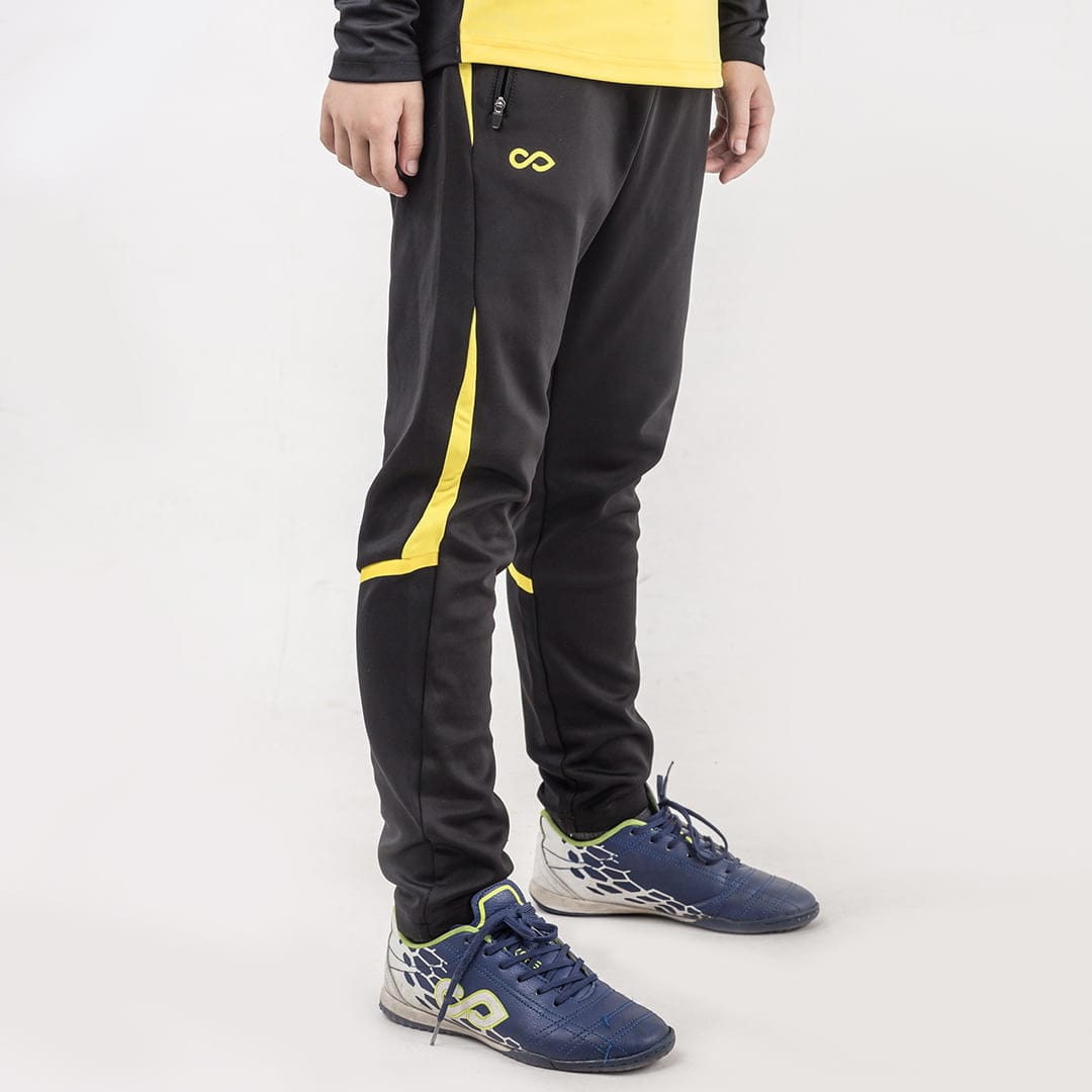 Kids Pants for Sports Team Yellow and Black