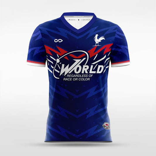 France Soccer Jerseys Blue