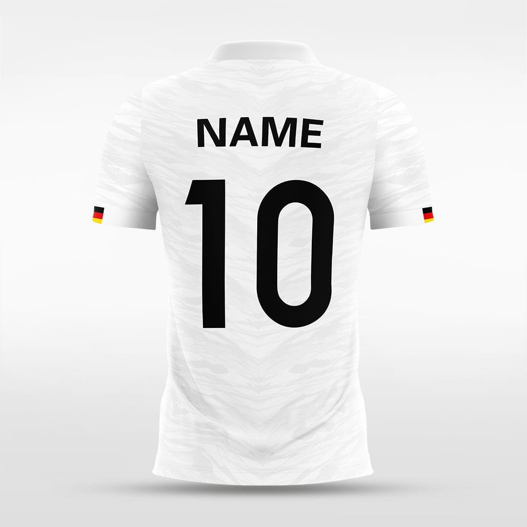 Custom Germany Soccer Jerseys White