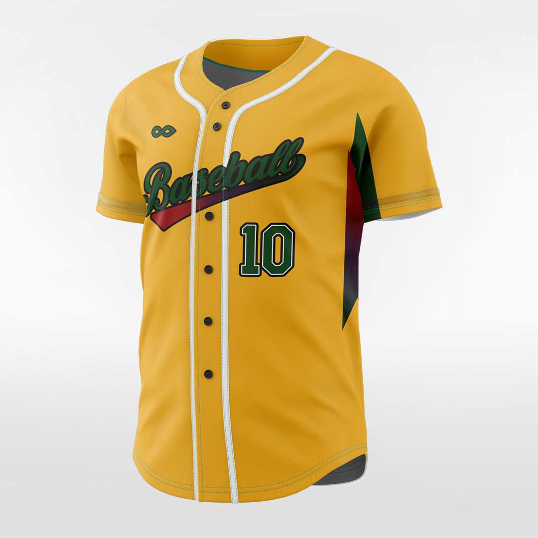 Fruit Candy - Customized Men's Sublimated Button Down Baseball Jersey