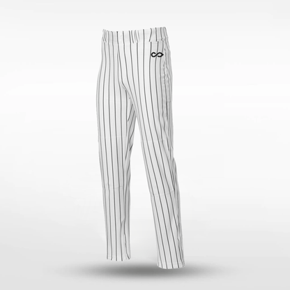 Customized Men's Pinstripe Baseball Pants