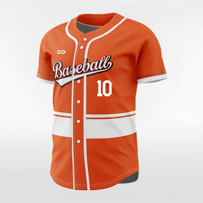 Classic2 - Customized Men's Sublimated Button Down Baseball Jersey