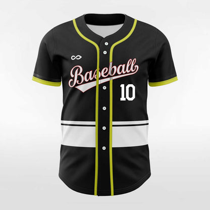 Classic2 - Customized Men's Sublimated Button Down Baseball Jersey