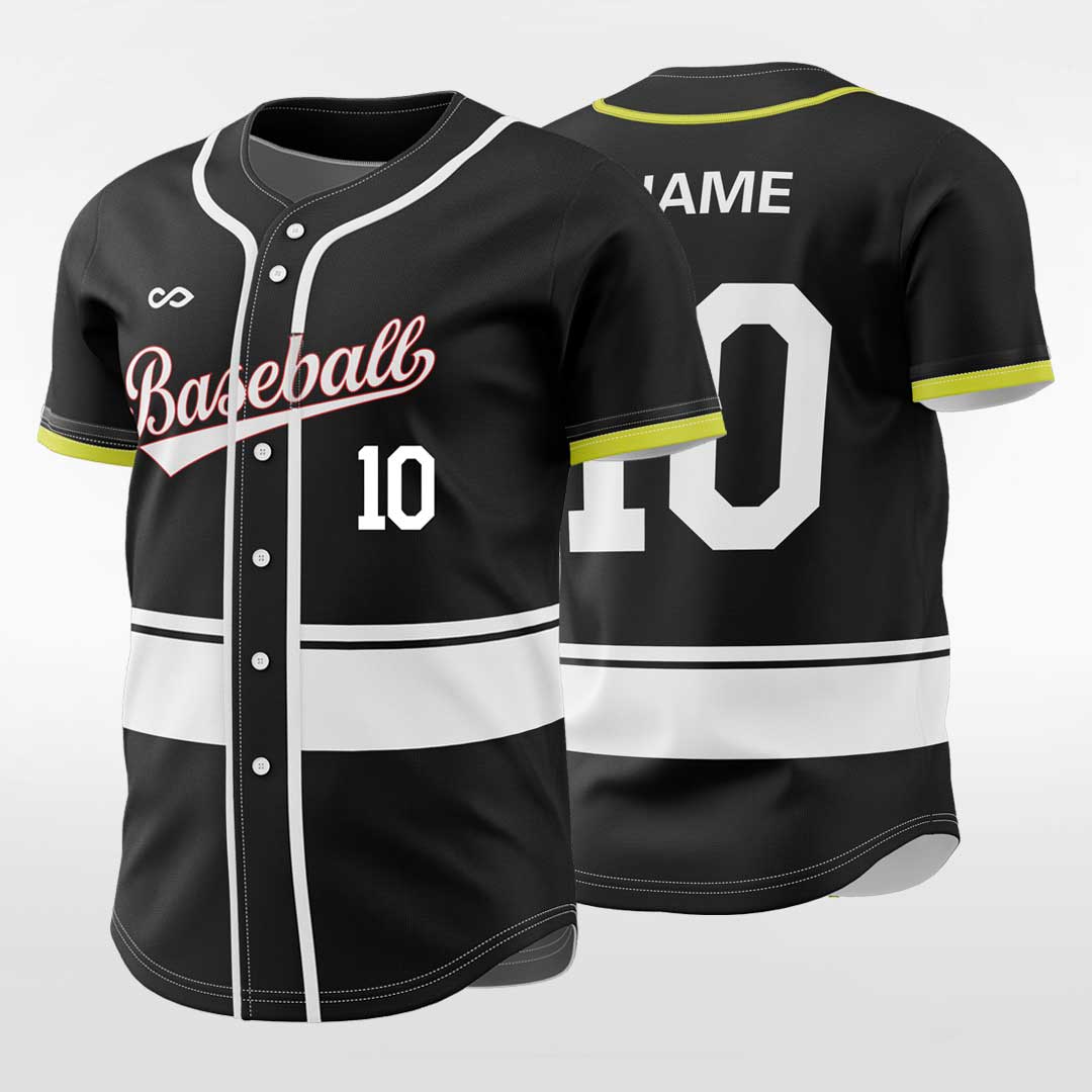 Classic2 - Customized Men's Sublimated Button Down Baseball Jersey