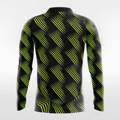 Retro 2- Custom Long Sleeve Soccer Jersey Sublimated