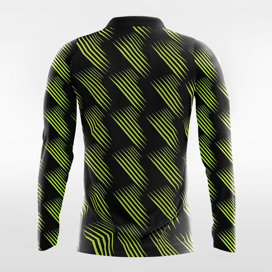 Retro 2- Custom Long Sleeve Volleyball Jersey Sublimated