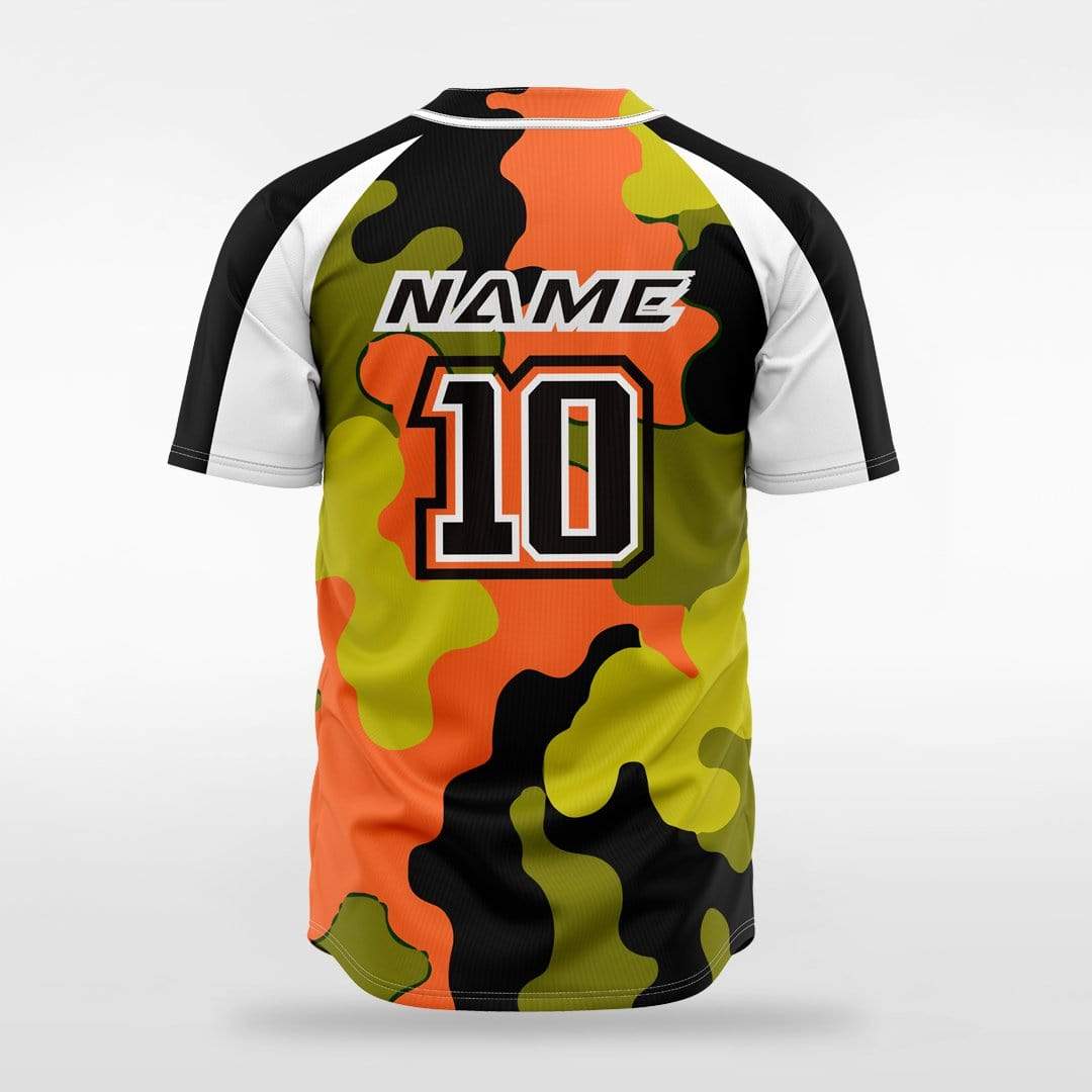 Ocha - Custom Men Sublimated Button Down Baseball Jersey