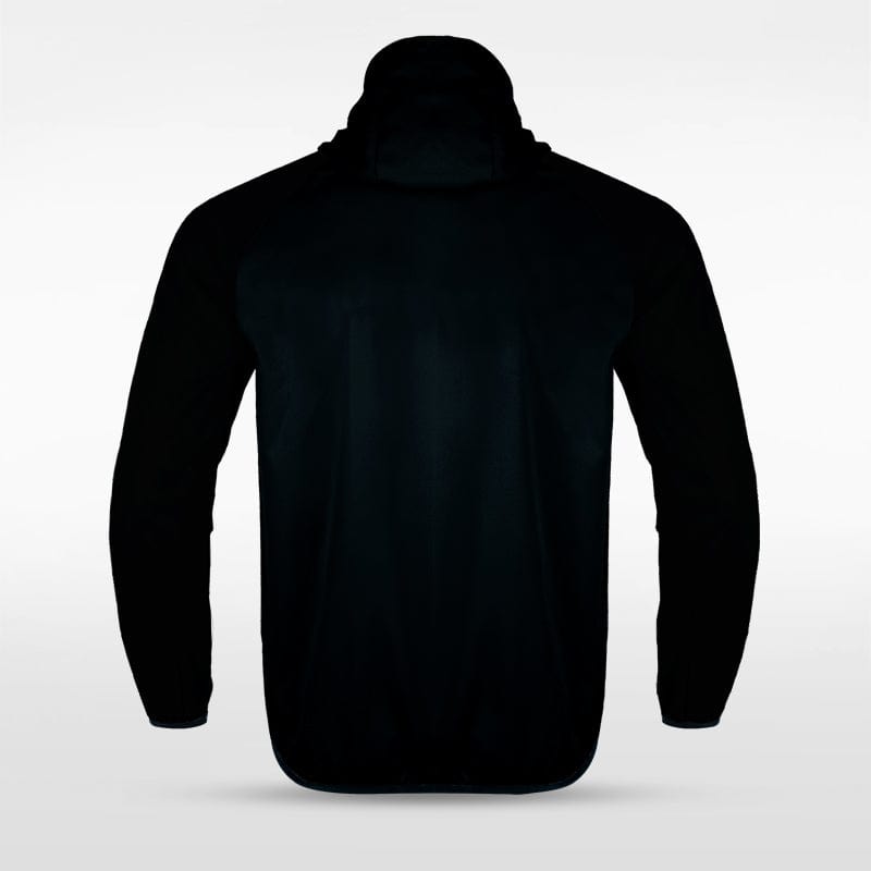 Black Historic Babylon Full-Zip Jacket for Team