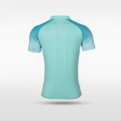 Green Sky Sublimated Polo Shirts