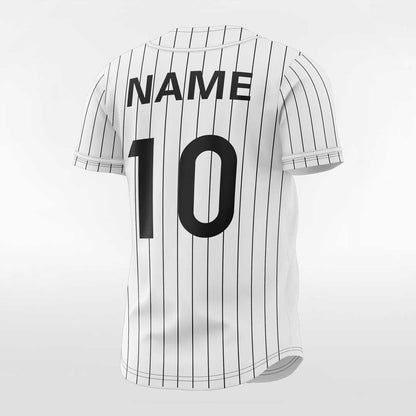 Fence - Customized Men's Sublimated Button Down Baseball Jersey