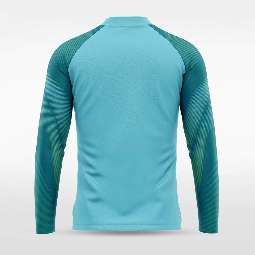 Mint Embrace Aurora Men 1/4 Zip Jersey Design