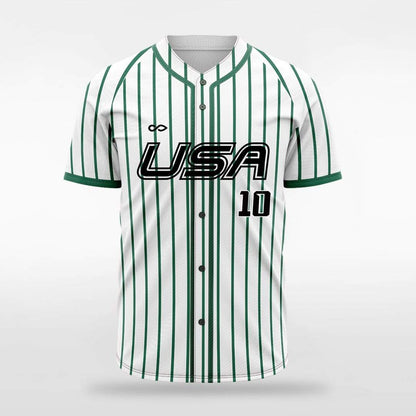 Breeze - Customized Men's Sublimated Button Down Baseball Jersey