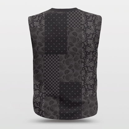 Paisley Wide Shoulder Basketball Jersey