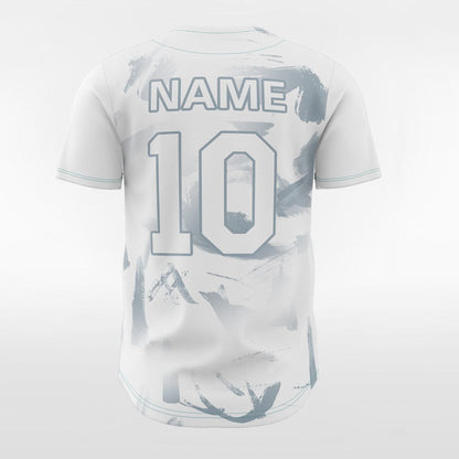 Ink - Customized Men's Sublimated Button Down Baseball Jersey