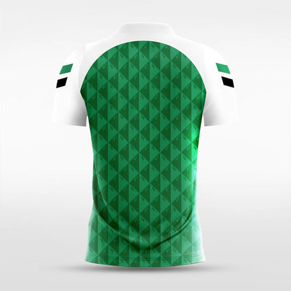 Custom Green Men's Sublimated Soccer Jersey