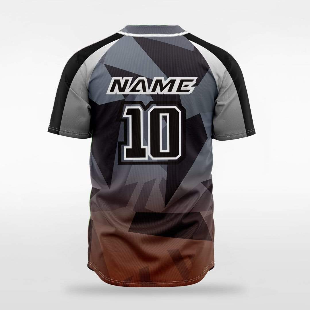 Das Engine - Customized Men's Sublimated Button Down Baseball Jersey