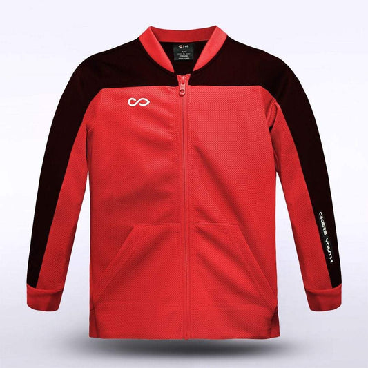 Pure Kid Zip Top Red