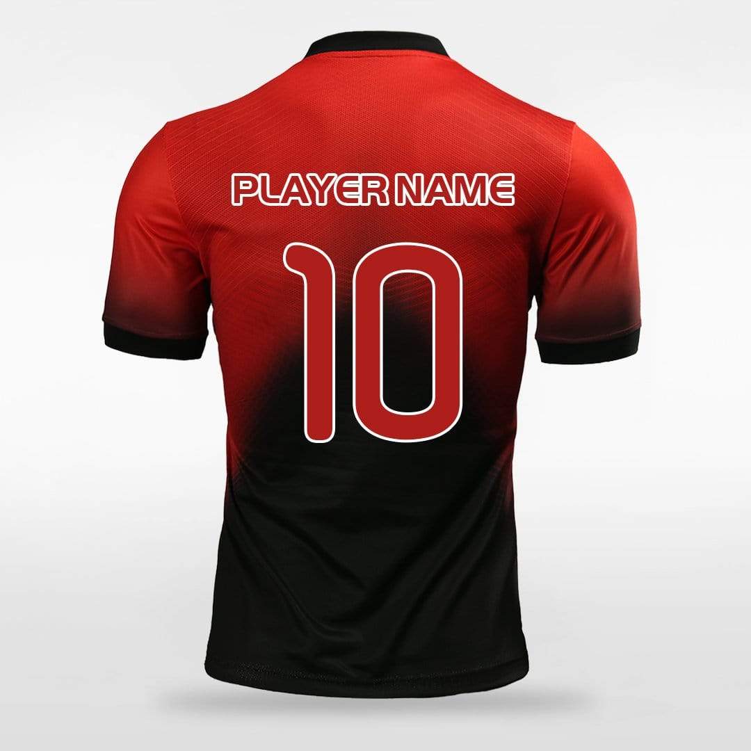 Red Custom Football Shirts