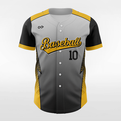 Batman - Customized Men's Sublimated Button Down Baseball Jersey