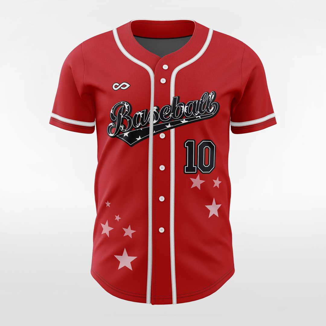 Red Dwarf - Customized Men's Sublimated Button Down Baseball Jersey