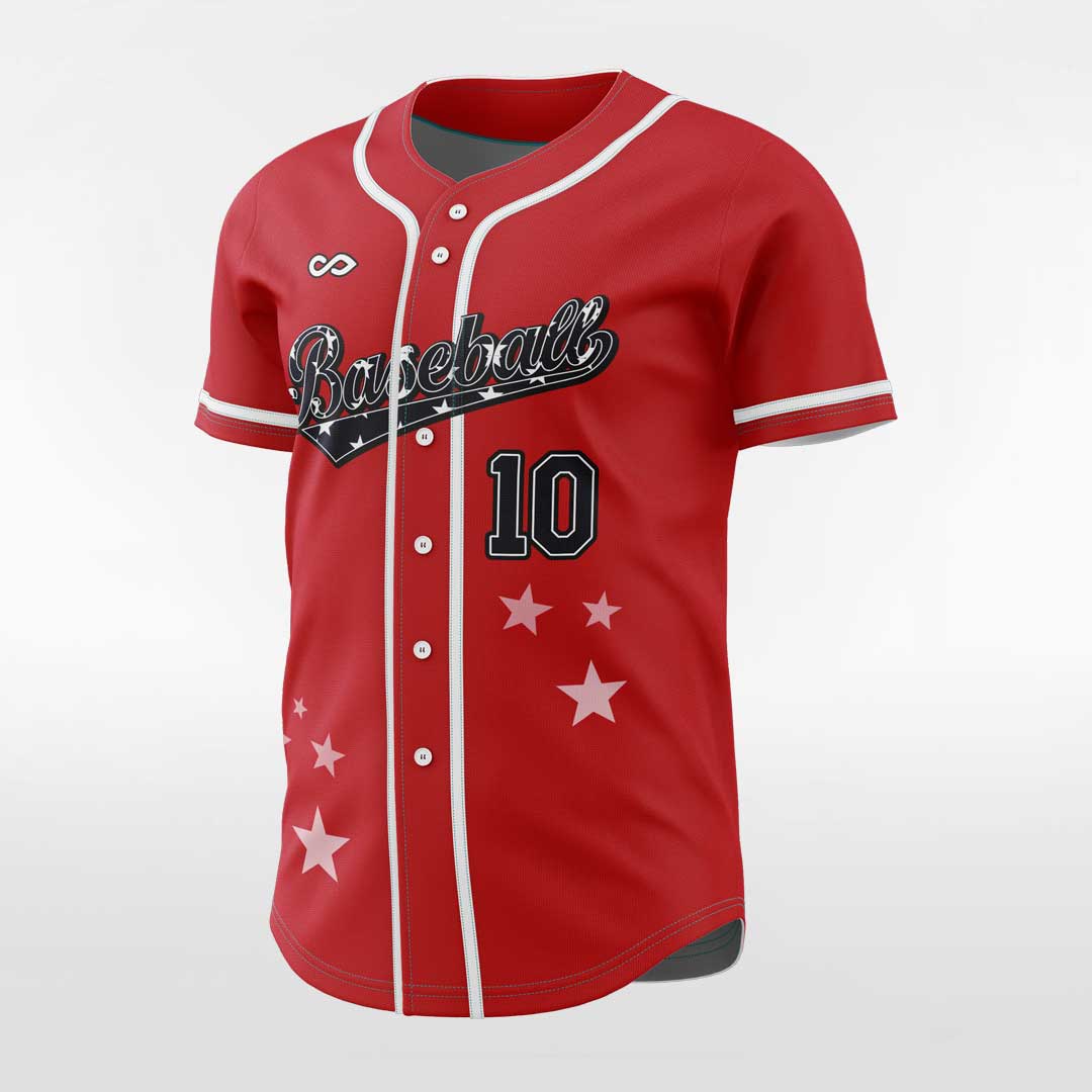 Red Dwarf - Customized Men's Sublimated Button Down Baseball Jersey