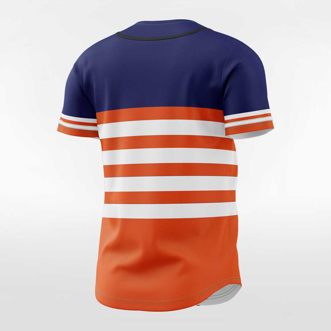 Tomorrow's Stars - Customized Men's Sublimated Button Down Baseball Jersey