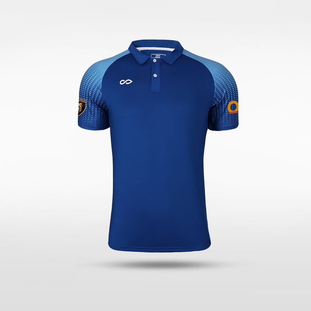 Blue Sky Sublimated Polo Design