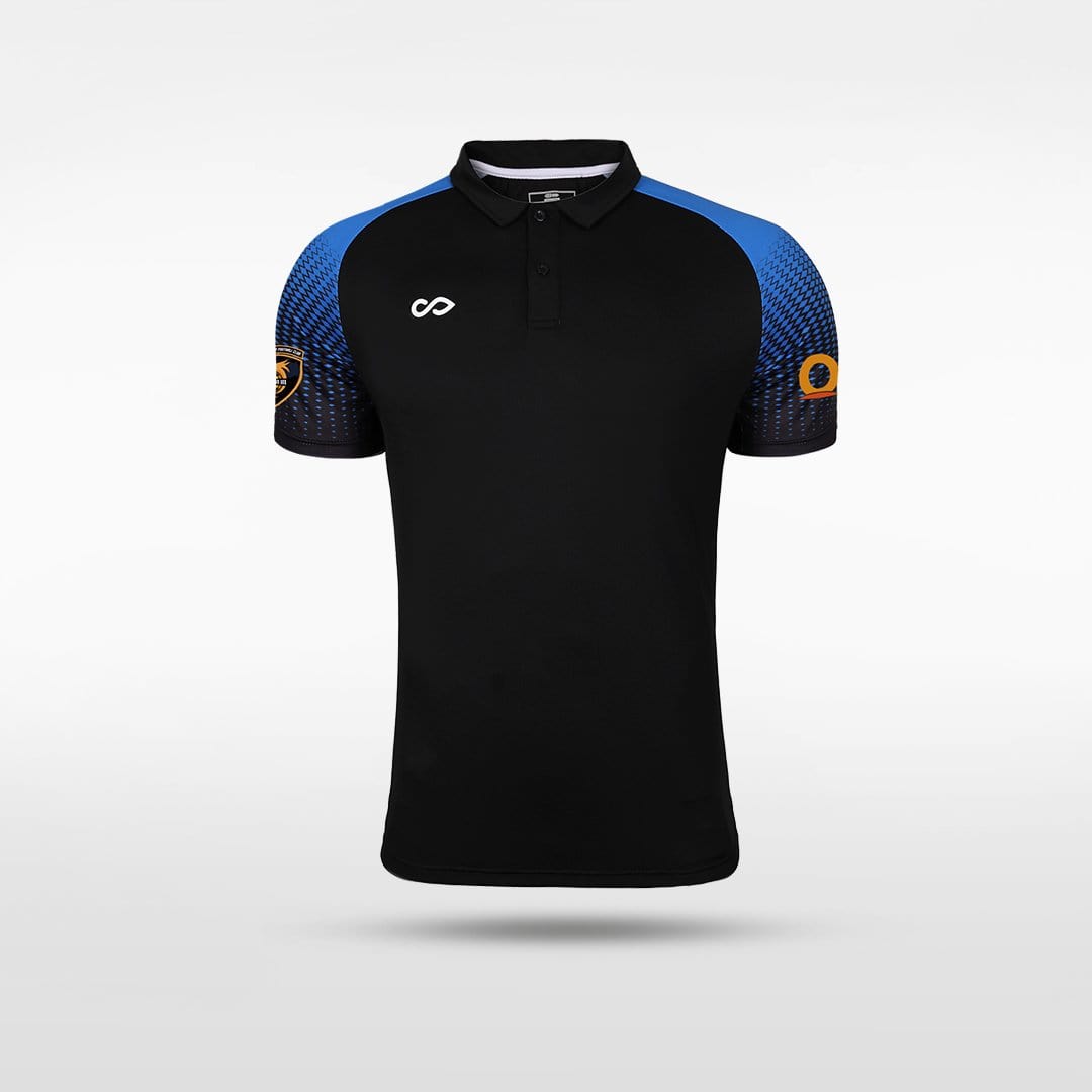 Black Sky Sublimated Polo Design