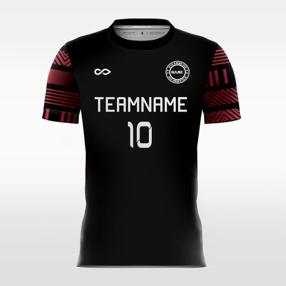 Black Soccer Jersey for Men