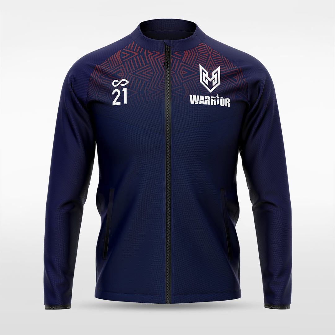 Navy Blue Historic Maya Sublimated Full-Zip Jacket