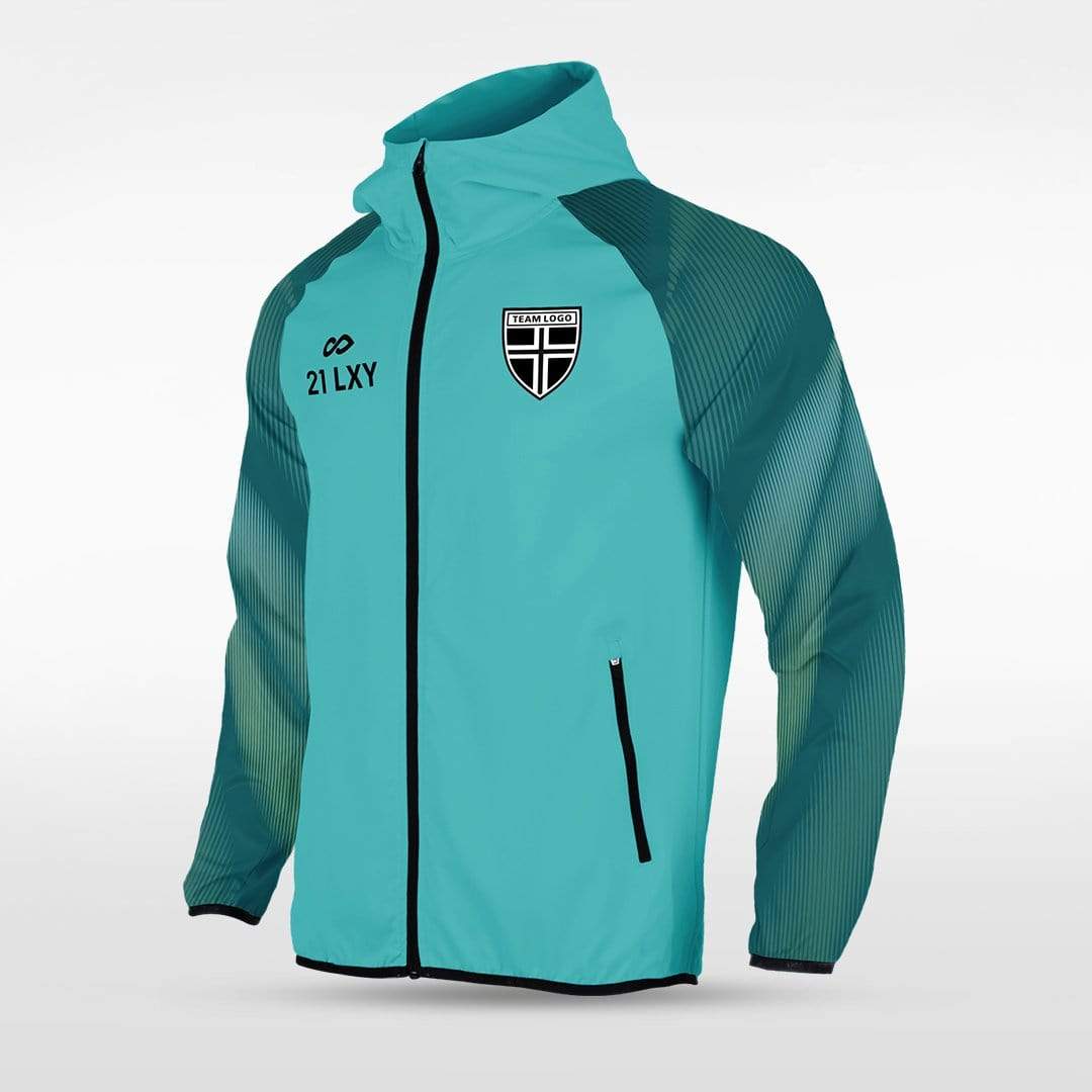 Mint Embrace Aurora Full-Zip Jacket Design