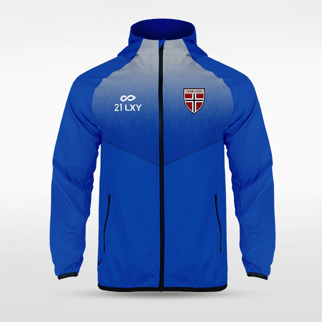 Blue Historic Maya Sublimated Full-Zip Jacket