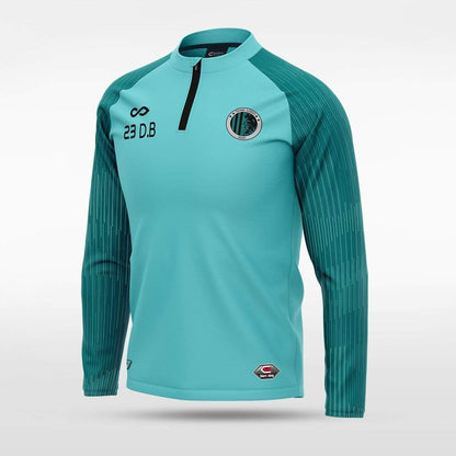 Mint Embrace Orbit Sublimated 1/4 Zip Top