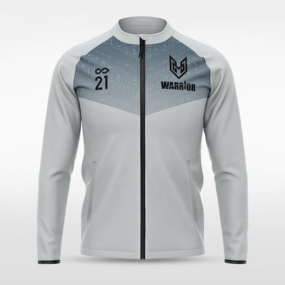 Grey Historic Egypt Sublimated Full-Zip Jacket