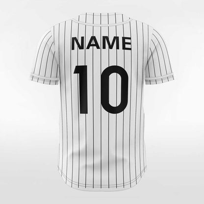 Fence - Customized Men's Sublimated Button Down Baseball Jersey