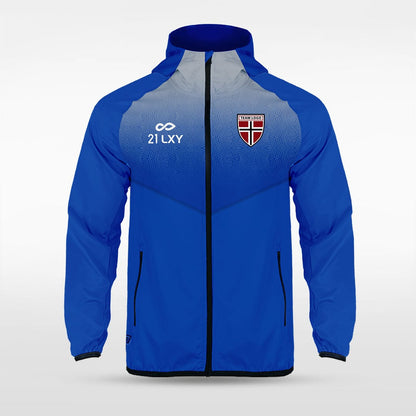 Blue Historic Maya Sublimated Full-Zip Jacket